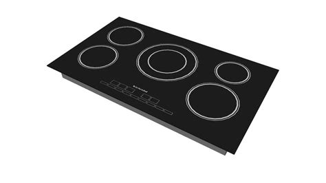 KitchenAid 36' Induction Cooktop | 3D Warehouse