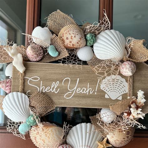 Seashell Wreath - Etsy