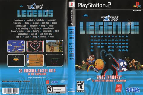 Taito Legends PS2 cover