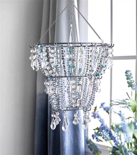 How To Make A Beaded Chandelier | How to make a chandelier, Beaded ...