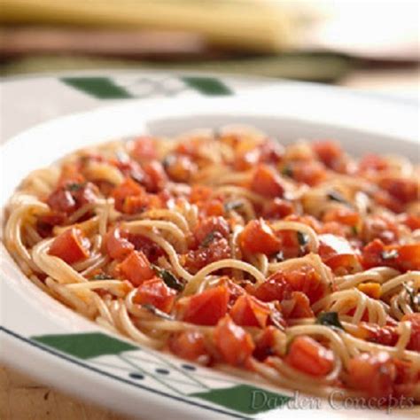 Olive Garden Recipes: Olive Garden's Capellini Pomodoro Recipe