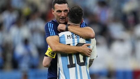 Lionel Scaloni opinó sobre el futuro de Lionel Messi: "Cualquier ...