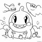 Happy Chain Chomp Playing With Friends Coloring Page 41914 33117 sketch template