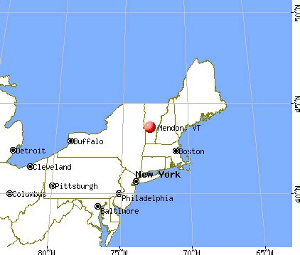 Mendon, Vermont (VT 05701) profile: population, maps, real estate ...