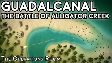 Guadalcanal - The Battle of Alligator Creek, 1942 - Animated - YouTube