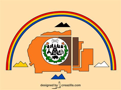 Navajo Flag vector. Free download. | Creazilla