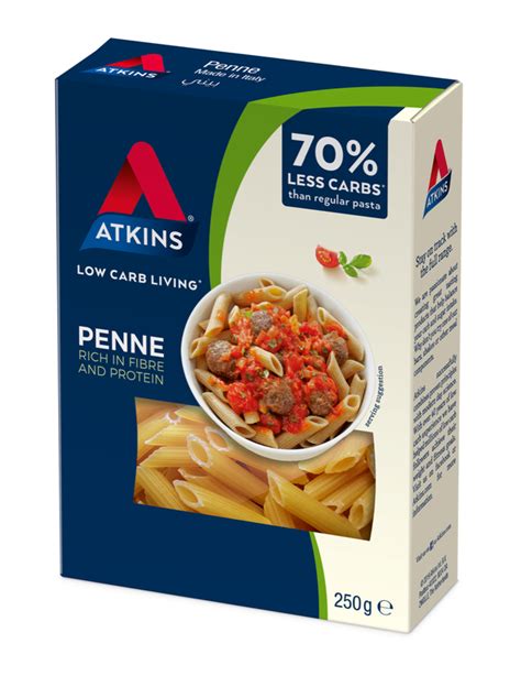 Atkins Low Carb Penne Pasta 250g | at Mighty Ape NZ