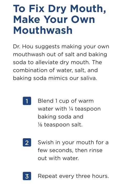 Pin by Maria Castillo on health in 2024 | Remedies for dry mouth, Sore ...