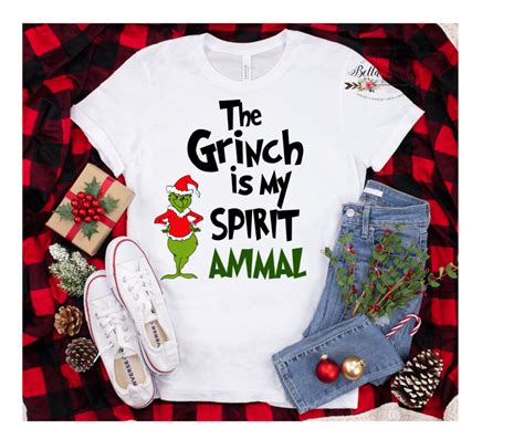 The Grinch is My Spirt Animal SVG Grinch Svg Christmas Svg | Etsy ...