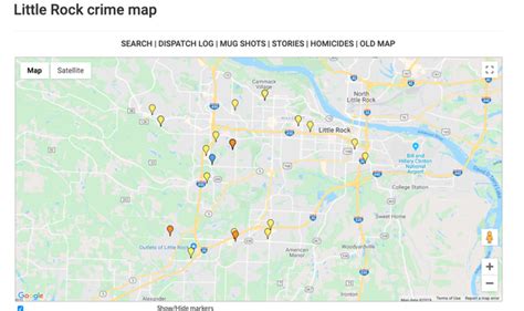LITTLE ROCK CRIME MAP: Searchable database of crime reports in Arkansas ...
