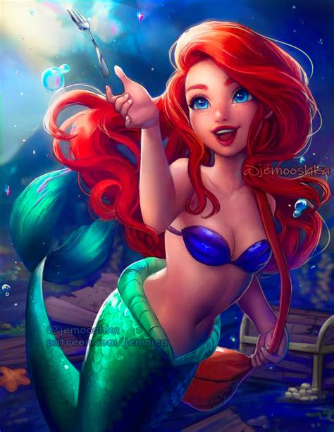 Walt Disney Fan Art - Princess Ariel - Walt Disney Characters Fan Art ...