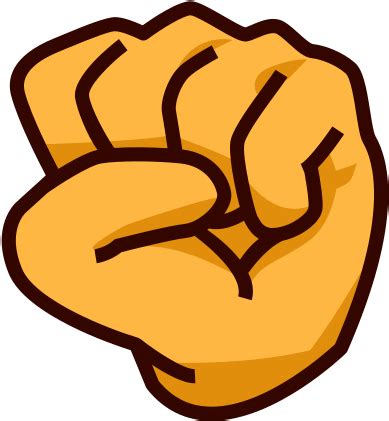 Raised Fist Emoji For Facebook, Email & Sms - Fist Emoji - (512x512 ...