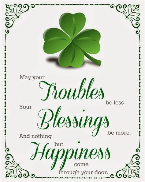 Crafty in Crosby: Irish Blessing Printable