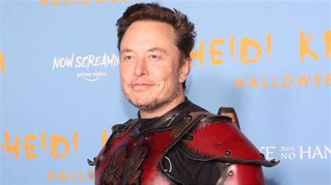 Elon Musk Celebrates Halloween in a $7,500 Costume with His Mom and Dog ...