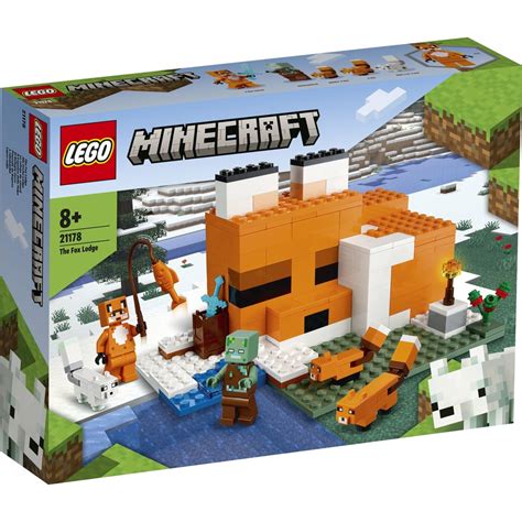 LEGO Minecraft The Fox Lodge 21178 | BIG W