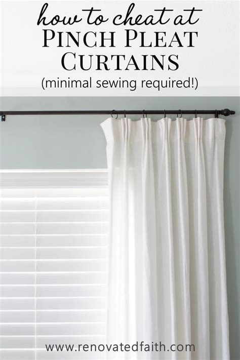 How To Make DIY Pinch Pleat Curtains (Quick and Easy!), 2024