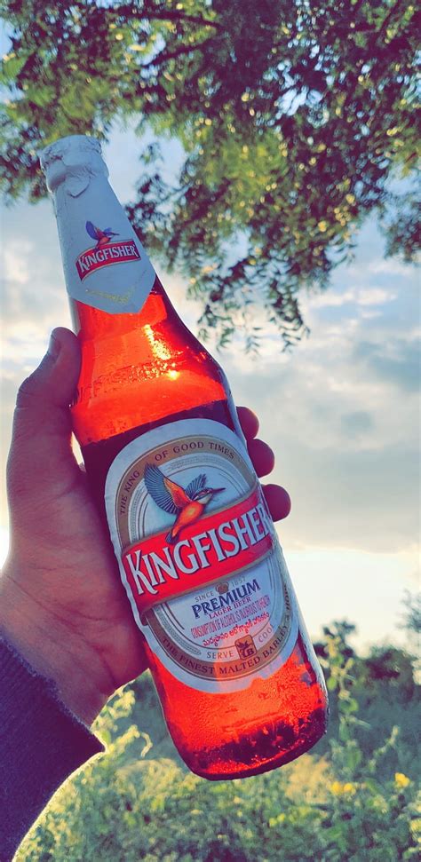 Kingfisher Beer Bottle Wallpaper