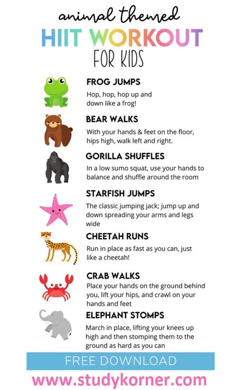 Kid Friendly Workouts for Kids - StudyPK