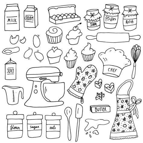 Hornear clipart set cake clipart digital clip art cocina etsy españa ...