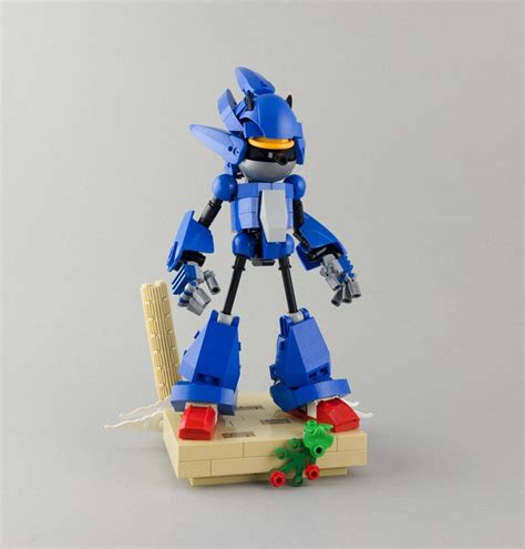 LEGO MOC Mecha Sonic Mk. II by optimus-convoy | Rebrickable - Build with LEGO