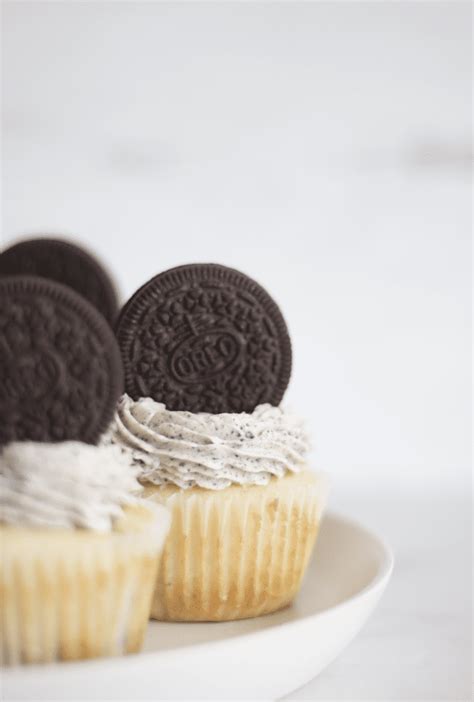 Vanilla Oreo Cupcakes - BAKED by Blair