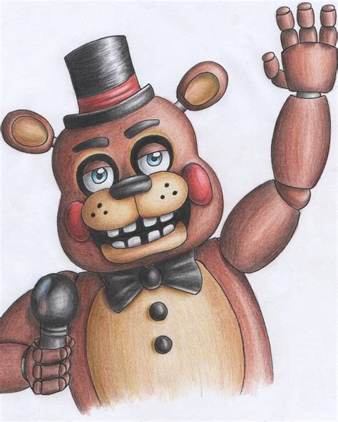 Toy Freddy (FNaF 2) | Fnaf, Fnaf drawings, Fnaf freddy