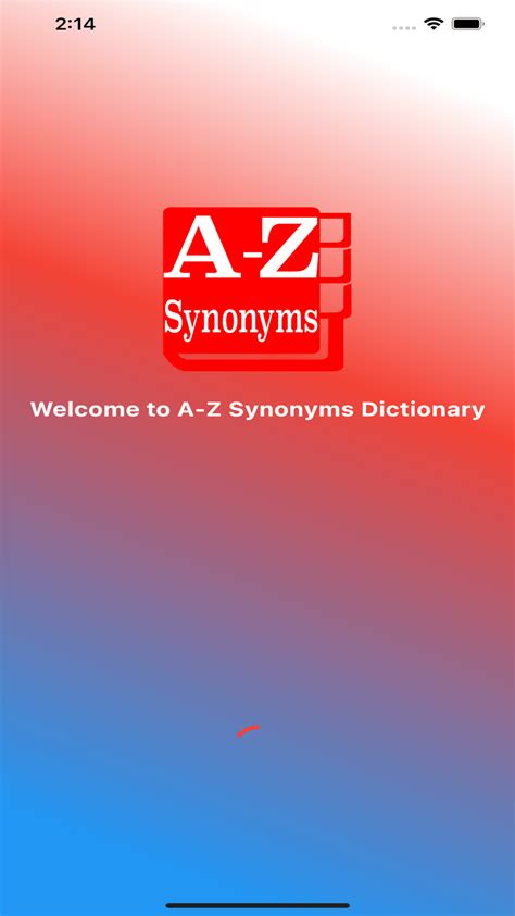 A-Z Synonyms Dictionary for iPhone - Download