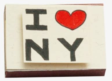 I Love Ny Statue Liberty Matchbox Card, HD Png Download - kindpng