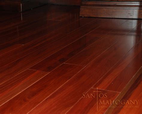 Santos Mahogany Flooring Images