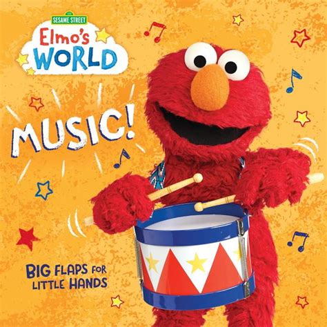 Elmo's World: Music! (Sesame Street) (Board Book) - Walmart.com - Walmart.com