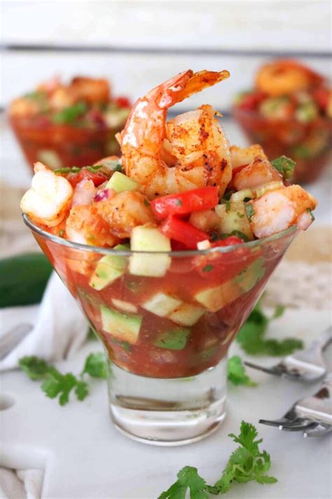 The Best Mexican Shrimp Cocktail Recipe - The Anthony Kitchen