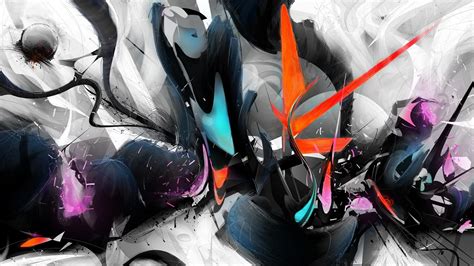 Wallpaper : anime, abstract, 3D, graffiti, ART, color 1920x1080 ...