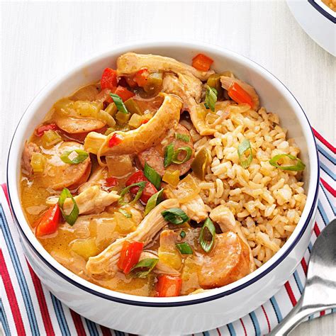 Chicken and Andouille Gumbo Recipe | Taste of Home