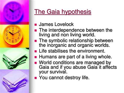 PPT - The Gaia hypothesis PowerPoint Presentation, free download - ID:6126832