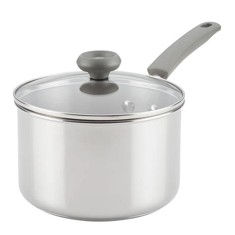 Farberware 3-Quart Complements Stainless Steel Saucepan With Lid, Silver - Walmart.com