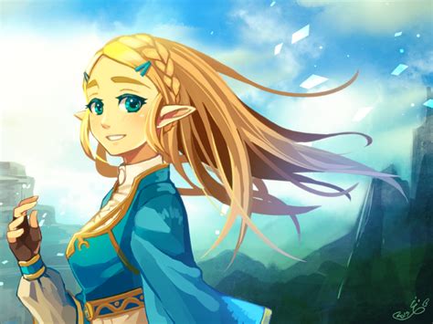 Princess Zelda by colornix | The Legend of Zelda: Breath of the Wild | Know Your Meme