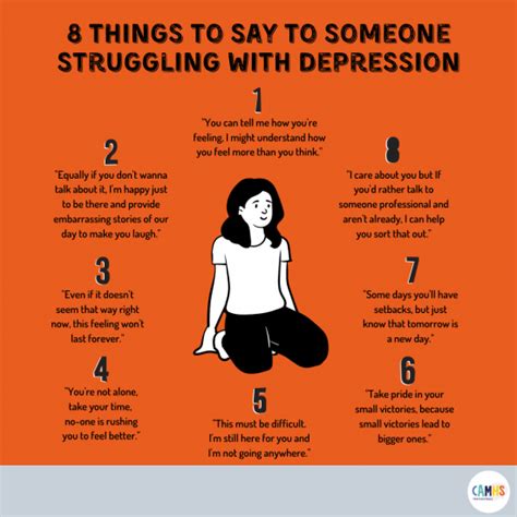 8 THINGS TO SAY TO SOMEONE STRUGGLING WITH DEPRESSION ? – CAMHS ...