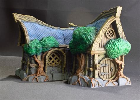 Fantasy Forest House Terrain Dnd Terrain Large Scale 3D - Etsy