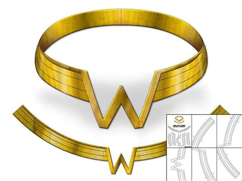 Template For Donna Troy Wonder Girl Belt The Foam Cave Alluring