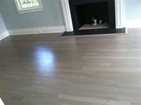 Staining hardwood floors gray | Refinish wood with gray | Westchester