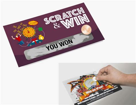 Scratch-to-Win cards in Dubai by Printing Large | Printing Large Dubai