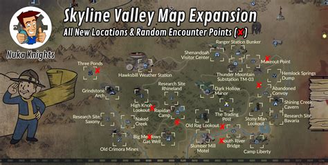 Fallout 76: New Appalachia Map incl Skyline Valley and all Regions and Locations | Fallout 76 ...