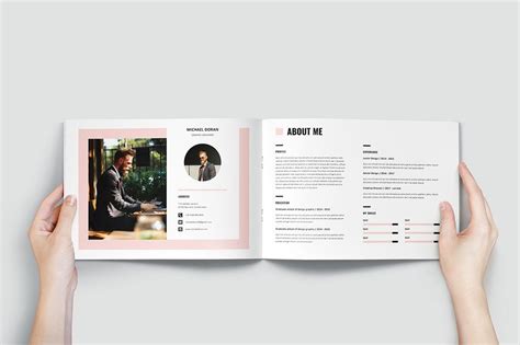 Graphic Design Portfolio | Portfolio design, Portfolio template design, Graphic design brochure