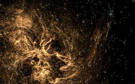 Free picture: Dark planet explosion galaxy illustration