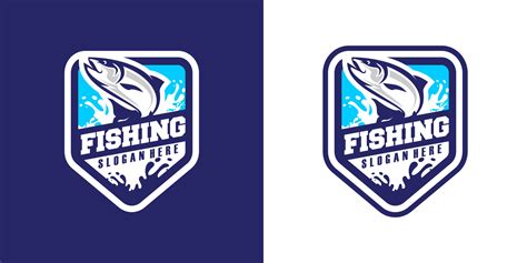 fishing logo vector 3578846 Vector Art at Vecteezy