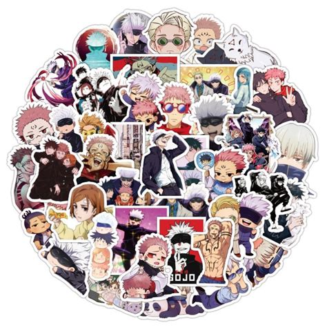 Jujutsu Kaisen Anime Chibi Stickers - Jujutsu Kaisen Store