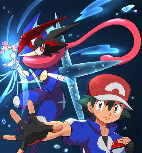 Pokemon Ash Greninja en Perro, pokemon la serie xyz fondo de pantalla ...