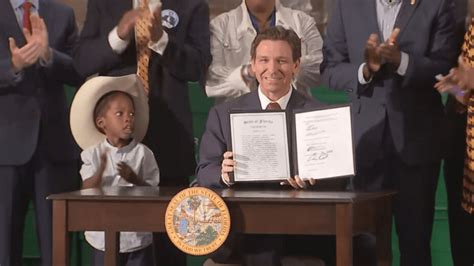 Governor DeSantis signs new immigration bill into law