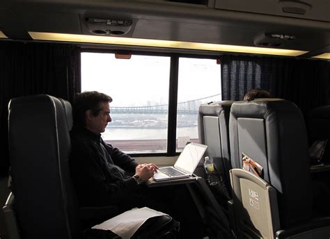 Amtrak Boston to New York | Working | George Hackett | Flickr