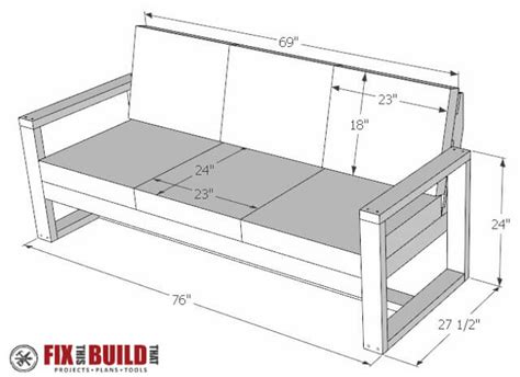 Easy Patio Furniture Building Plans